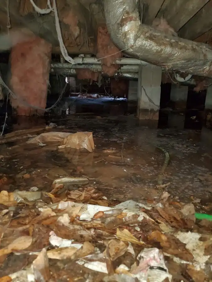 Crawl space flood assessment for Leak Detection & Repair in Guthrie